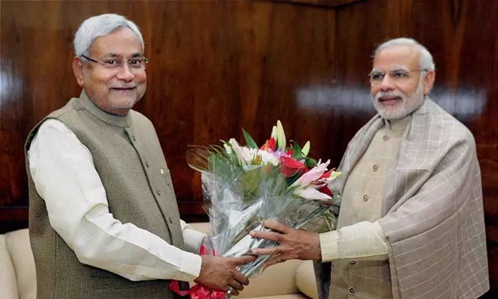 PM Modi greets Bihar CM Nitish Kumar on his birthday