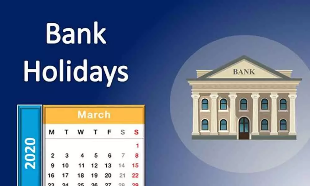 Nine bank holidays in Telangana including Sundays in March