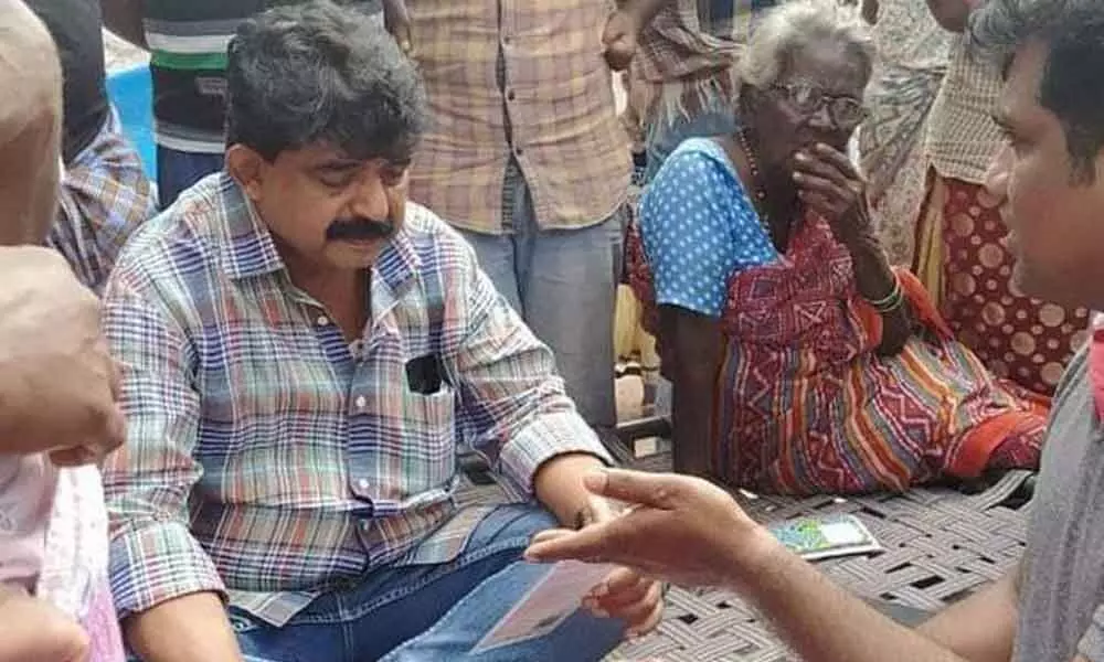 Two village volunteers suspended over delay in distribution of pensions in Machilipatnam