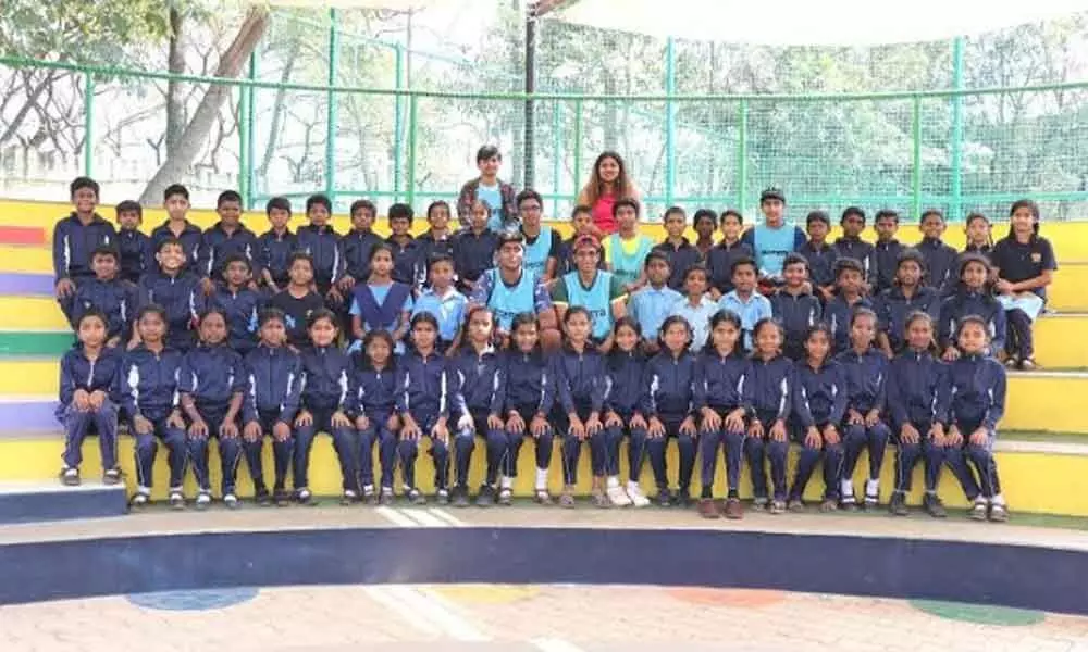 Bengaluru: International School students hosted Sports Day for Government school