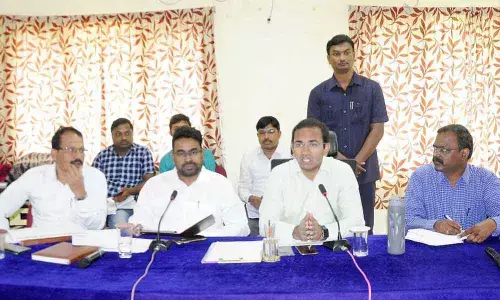 Nirmal: Collect 100% house tax before March 31 says Collector Musharraf Ali Farooqui