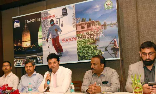 Vijayawada: Manzoor A Pakhtoon, chairman of Jammu and Kashmir beckons tourists of Andhra Pradesh