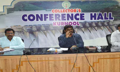 Kurnool: District Collector G Veera Pandiyan directed the officials to take measures to overcome drinking water problems in summer