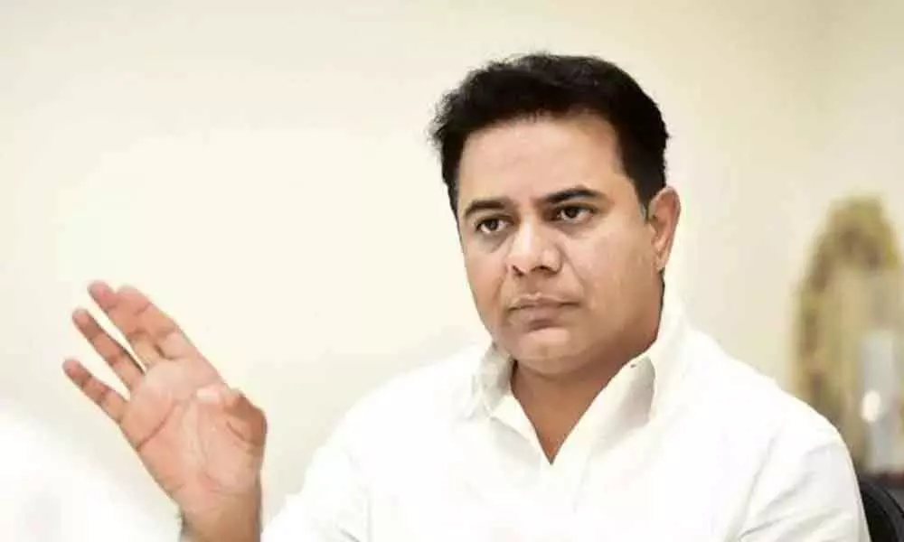 Khammam: Municipal chairman fined of Rs 1 lakh by KTR for erecting flexes