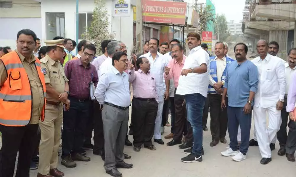 Hyderabad: Devireddy Sudheer Reddy conducts whirlwind tour in LB Nagar