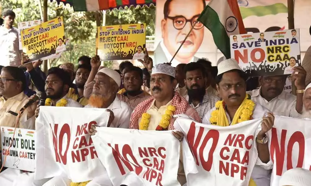 Visakhapatnam: TDP South MLA Vasupalli Ganesh Kumar seeks resolution against CAA, NRC