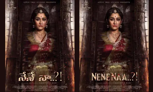 Regina Cassandras Nene Naa Movie First Look Poster
