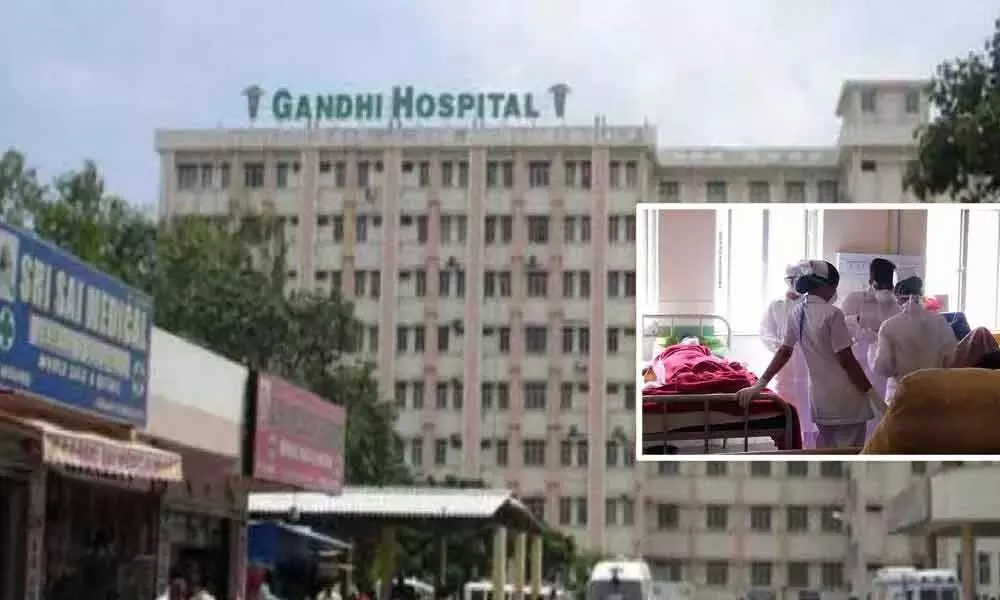 Pregnant woman from Karimnagar admitted to Gandhi Hospital tested positive for swine flu