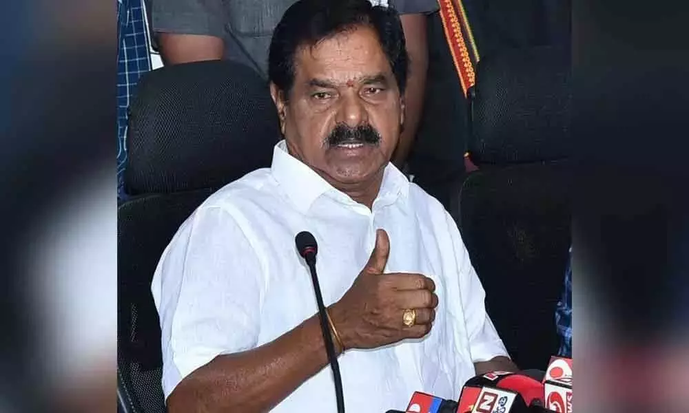 Naidu has to announce his stand on alcohol ban: Narayana Swamy