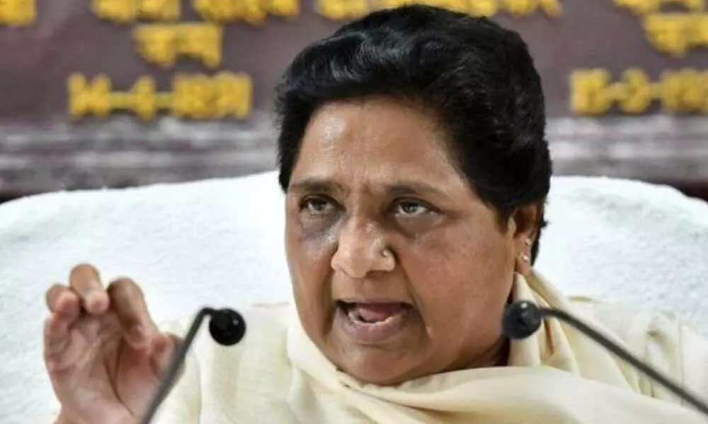 PM Modis tweet on giving up social media meant to divert public attention: Mayawati