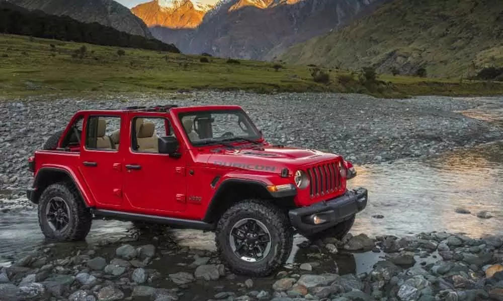 Jeep Wrangler Rubicon launched at 68.94 lakh