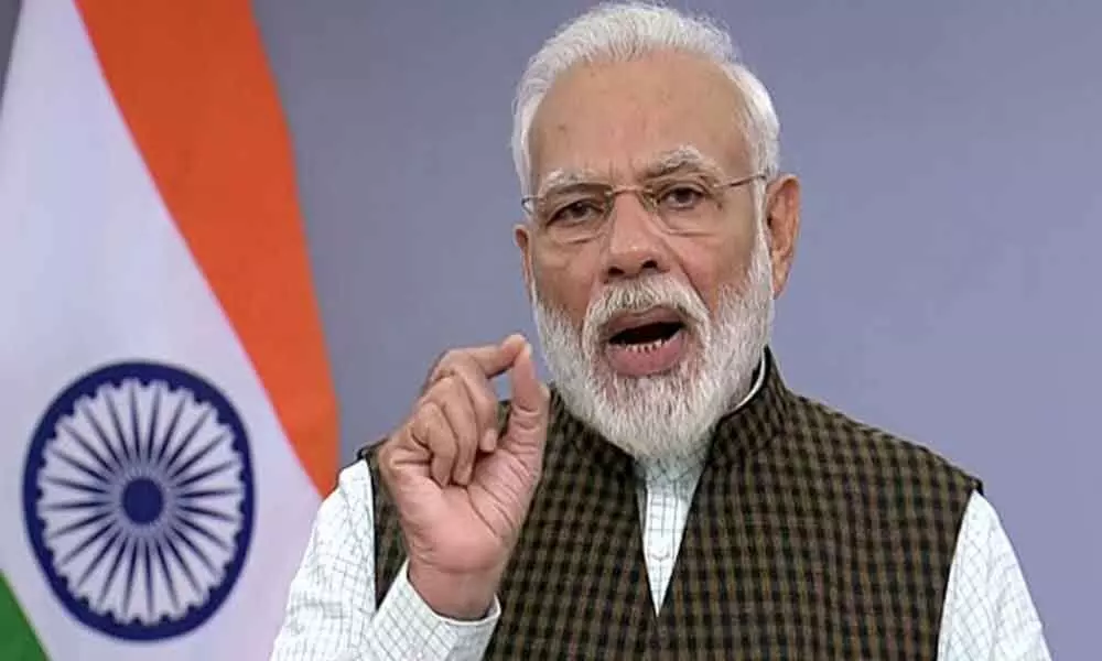 Dont panic, will work together to fight virus: PM Modi