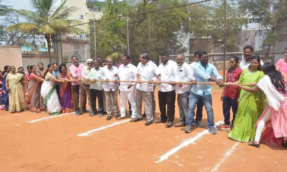Hyderabad: Sports event spotlights womens day in Basheerbagh