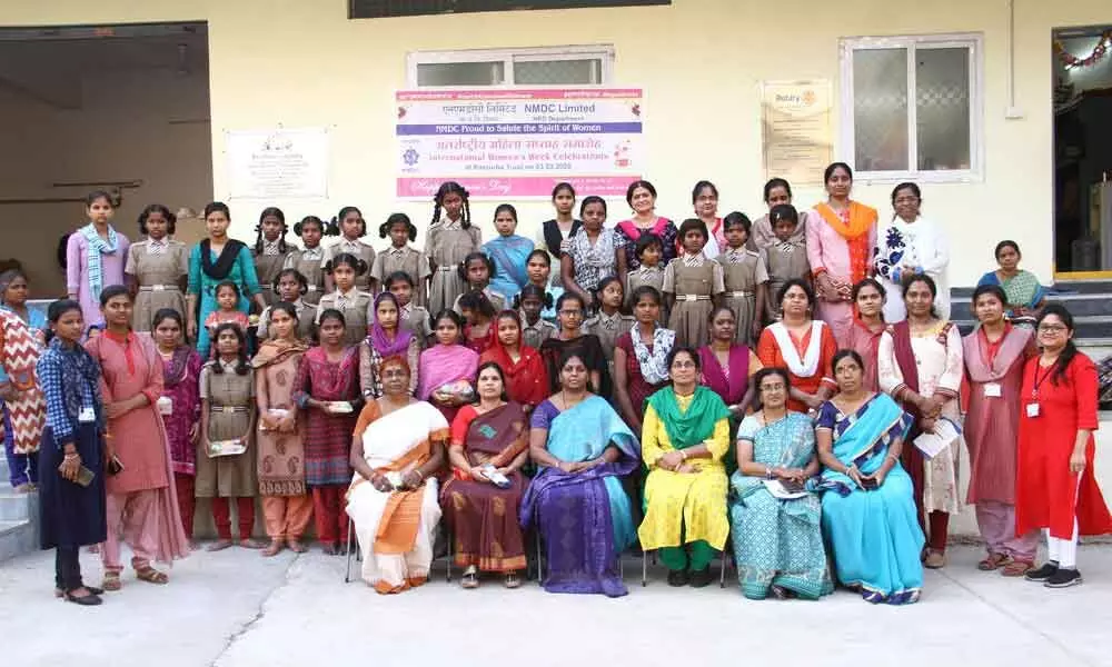 Hyderabad: Womens Day festivities underway at NMDC