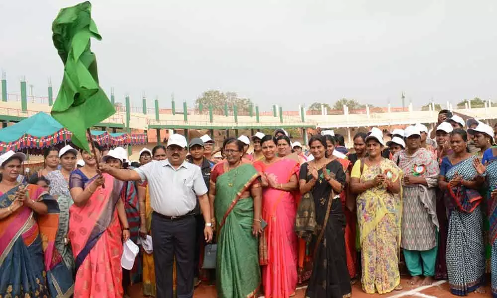Vijayawada: Mohammad Imtiaz inaugurated the Sports festival for women