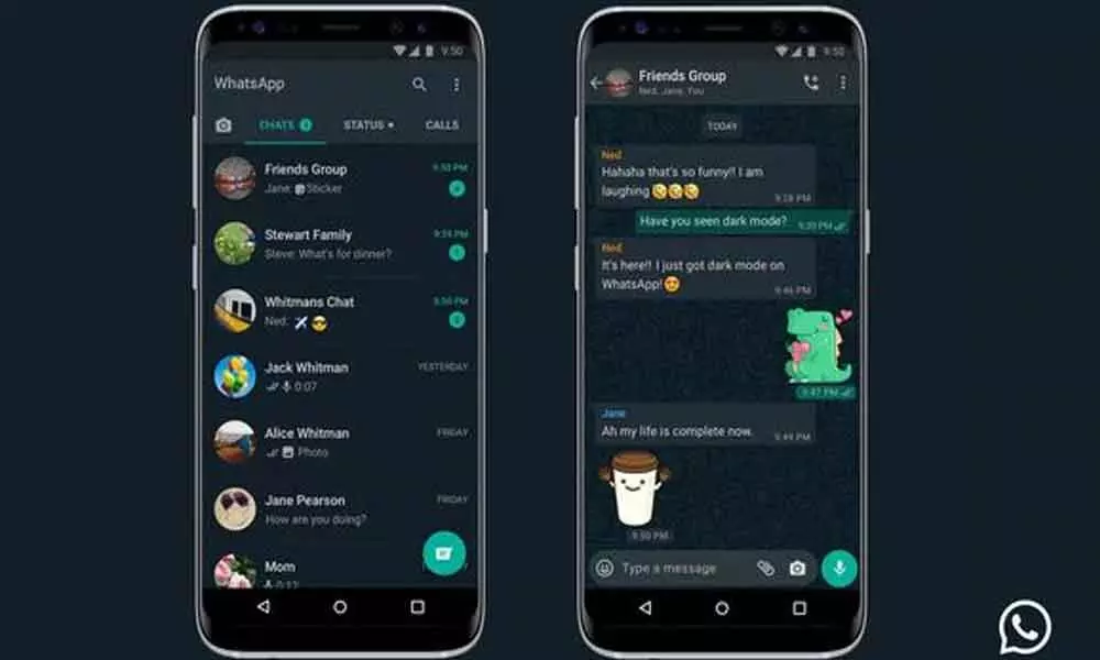 Dark mode feature now available in WhatsApp