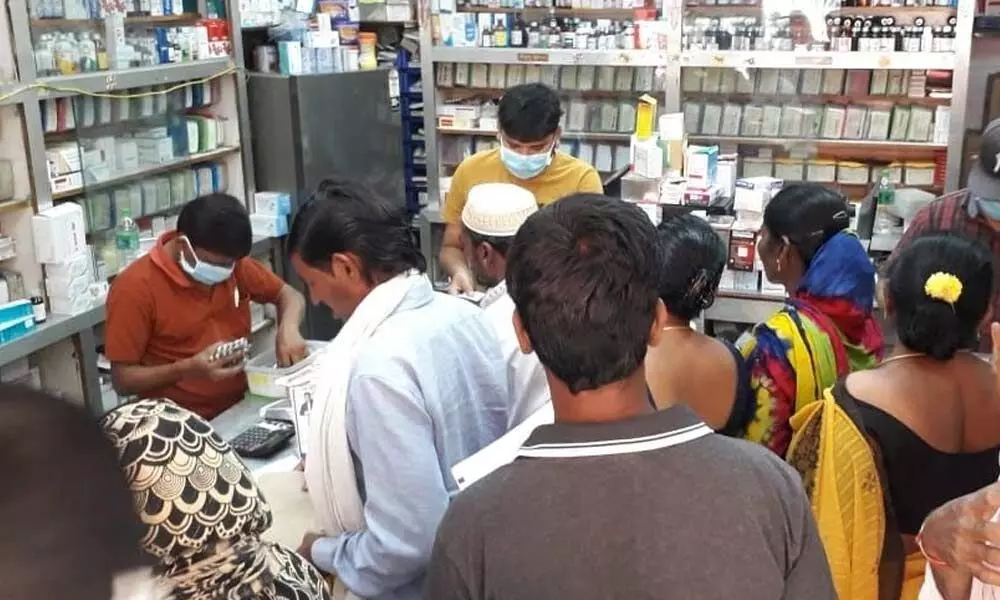 Hyderabad: Masks go out of shelves at Gandhi Hospital