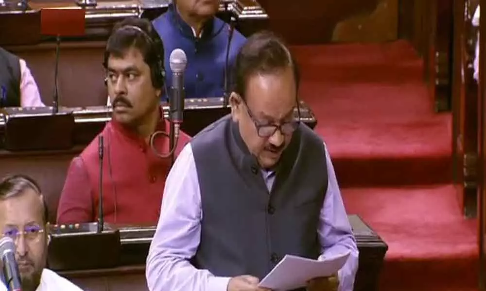 COVID-19: Health Minister Briefs Rajya Sabha