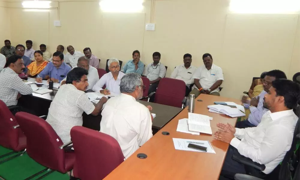 Vijayawada: Focus on desiltation works, civic chief tells officials