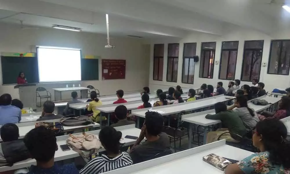 Hyderabad: Session on content writing held at English and Foreign Languages University