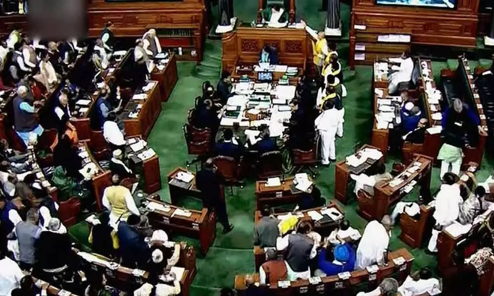7 Congress MPs suspended from Lok Sabha for the remainder of Budget Session