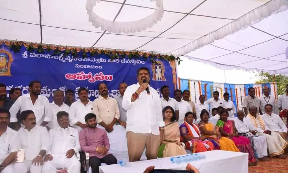 Visakhapatnam: The State government is according top priority to women by providing them an opportunity in various sectors, Tourism Minister M Srinivasa Rao said