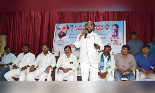 Hyderabad: Unemployed JAC demands filling up of vacant posts