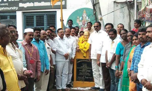 Rajamahendravaram: YSRCP government cheated Backward Classes, alleges TDP