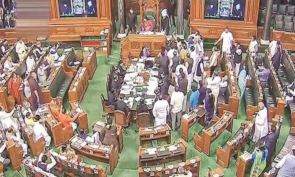 Govt-Opposition Lock Horns Over 7 Congress MPs Suspension