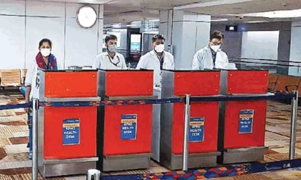 Coronavirus in India: Increased activity at the airport, 1.65 lakh passengers screened