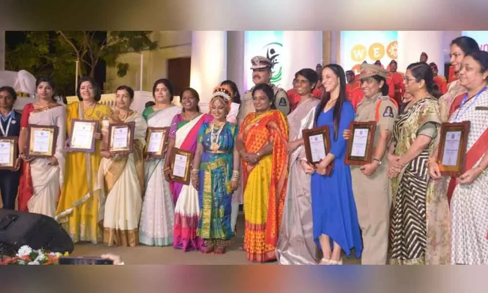 Hyderabad: Governor Tamilisai Soundararajan advised women be bold, move ahead with courage, exhorts