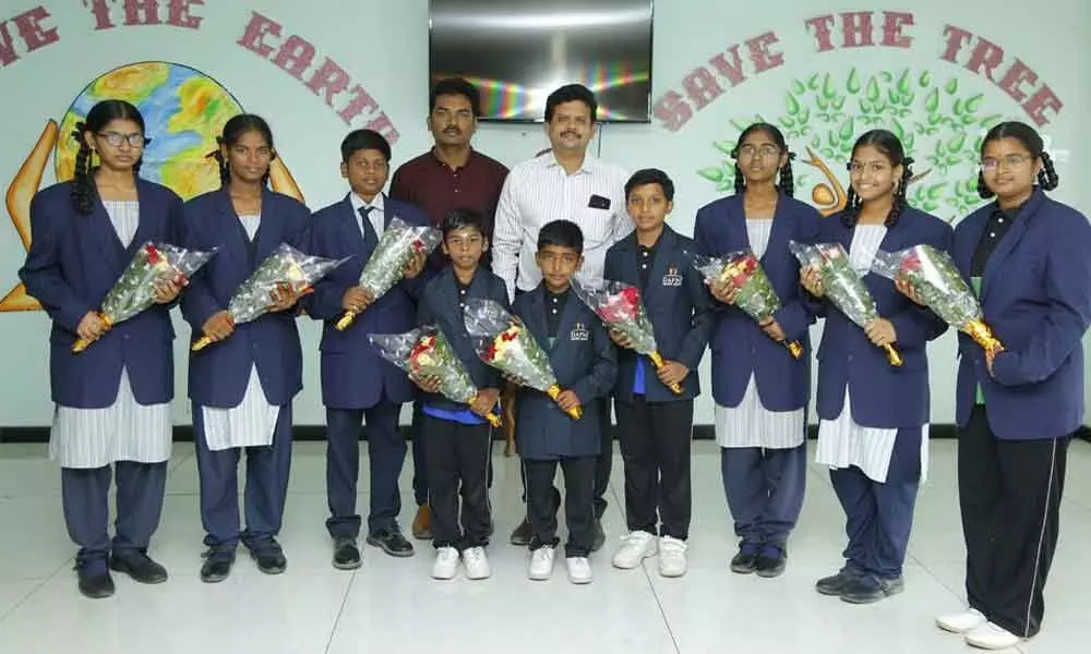 Rajamahendravaram: National ranks for Shirdi Sai students in Maths Olympiad