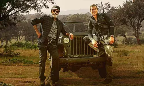 Thalaiva On Discovery: Join Bear Grylls Dance Challenge With Rajinikanth