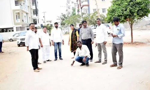 Hyderabad: Funds sanctioned for CC road works