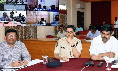 Eluru: District Collector R Muthyala Raju has directed officials to Conduct poll strictly