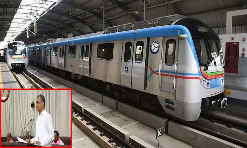 Hyderabad Metro line from BHEL to Lakdikapool in phase 2: Harish Rao