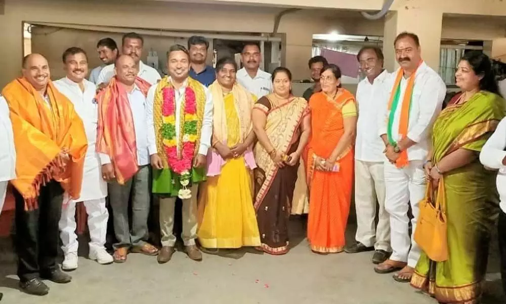 Hyderabad: Manik Rao elected president of BJP Miyapur division