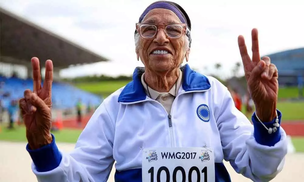 Age no bar for realising dreams for woman athlete, aged 103