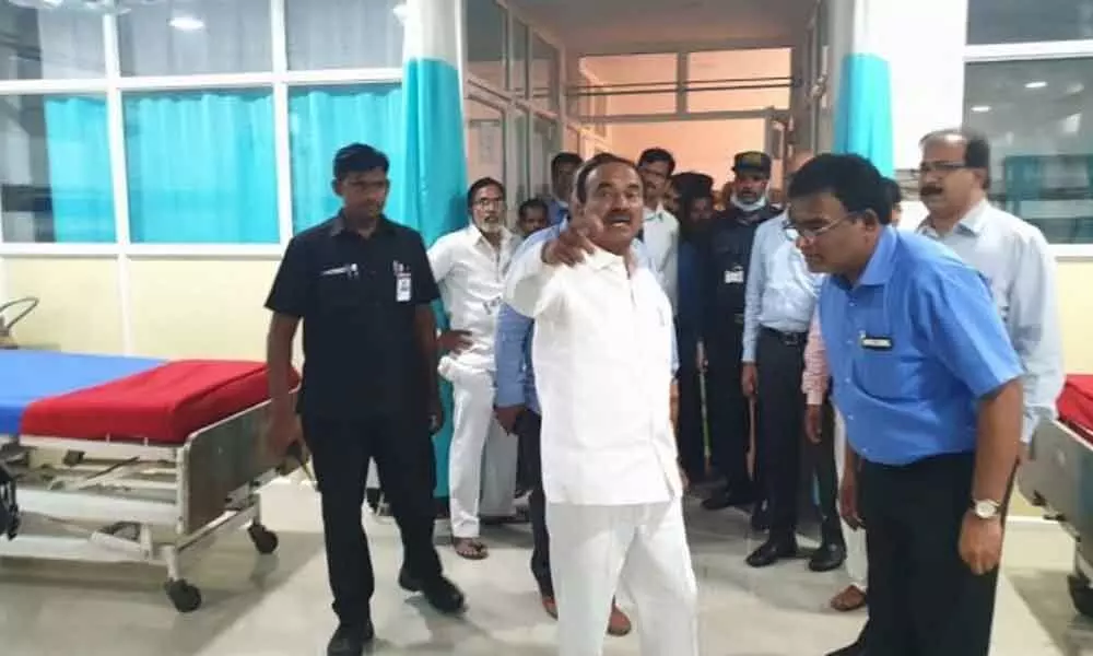 Eatala inspects Chest hospital