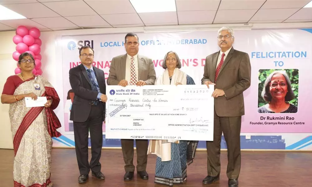 Hyderabad: Womens Day fete on a grand note at SBI