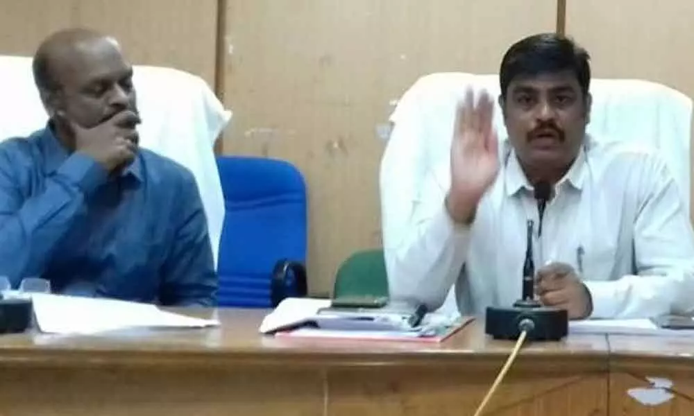 Srikakulam: Collector J Nivas directs officials to adhere to election rules