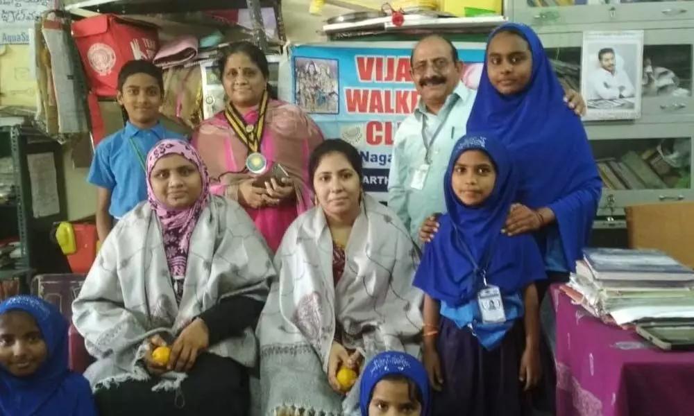 Vijayawada: Teachers felicitated to mark Womens Day