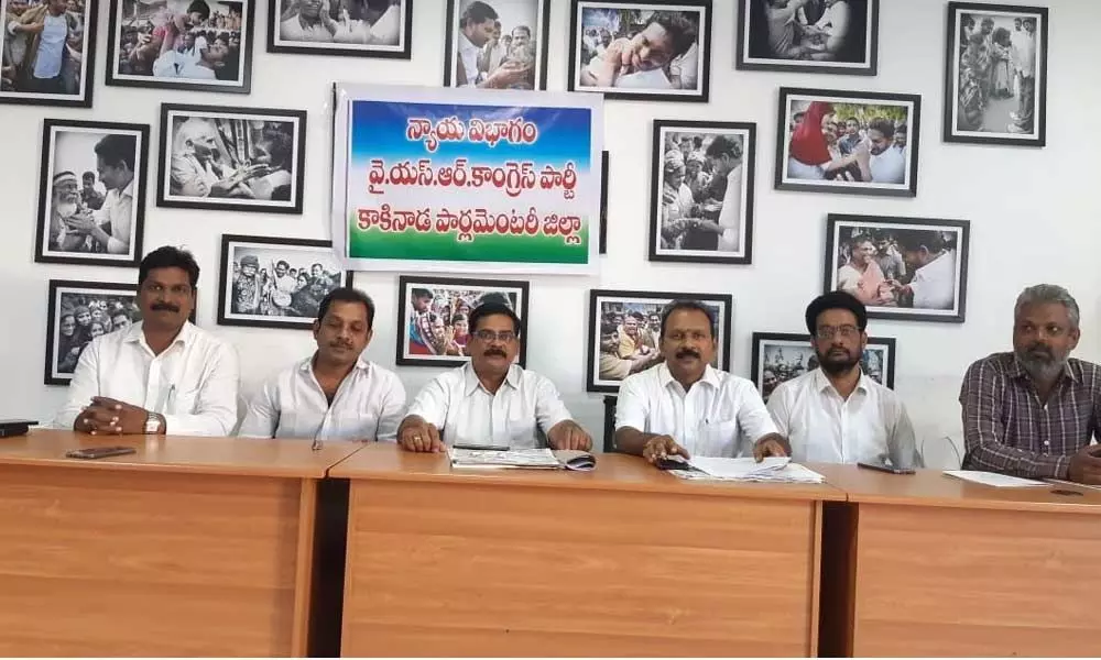 Kakinada: YSR Congress Party sets up legal help desk