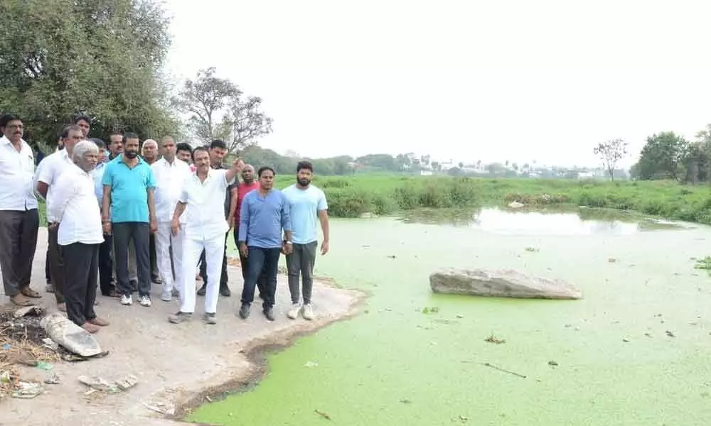 LB Nagar: MLA Devireddy Sudheer Reddy inspects Musi riverfront areas