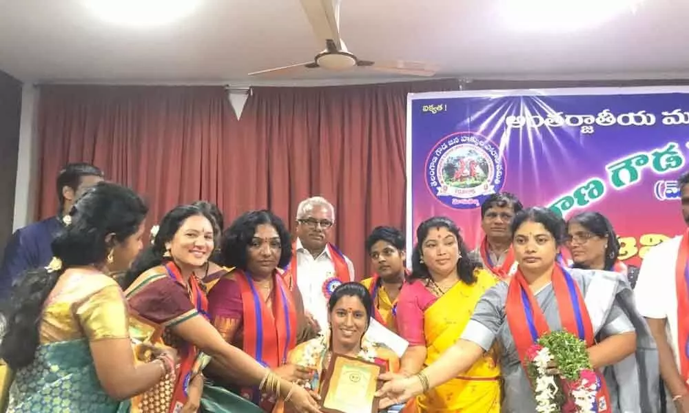 Ameenpur: Chairman Tummala Panduranga Reddy called upon women to strive hard for coming up in all fields
