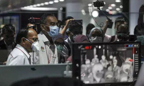 Telangana state for screening all domestic passengers arriving at RGIA