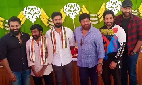 DSP giving Mega Boost to Vaishnav Tej