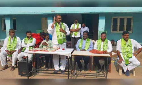 Hyderabad: Arekapudi attends Swachh awareness drive at school in Madhapur