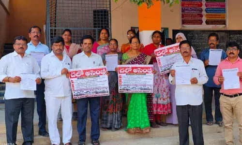 Hyderabad: Make Chalo Assembly rally successful: United Teachers Federation