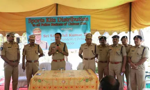 Physical fitness, a must for police personnel:  SP S Senthil Kumar in Chittoor